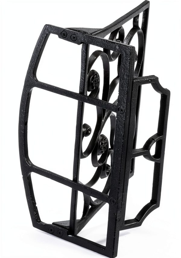 MyGift Cookbook Stand Metal Tree Design Recipe Holder-6