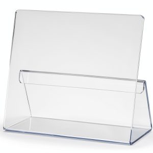Clear Solutions Cookbook Stand Holds Books Open Protects-0
