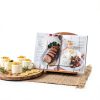 Reallnaive Wooden Cookbook Stand Adjustable Recipe Holder-3